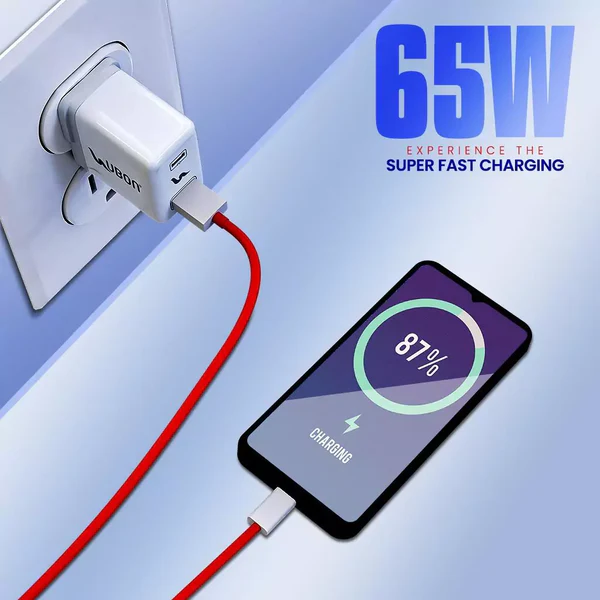 UBON Maharaja Series CH-008 65W PD Charger with Type-C Cable