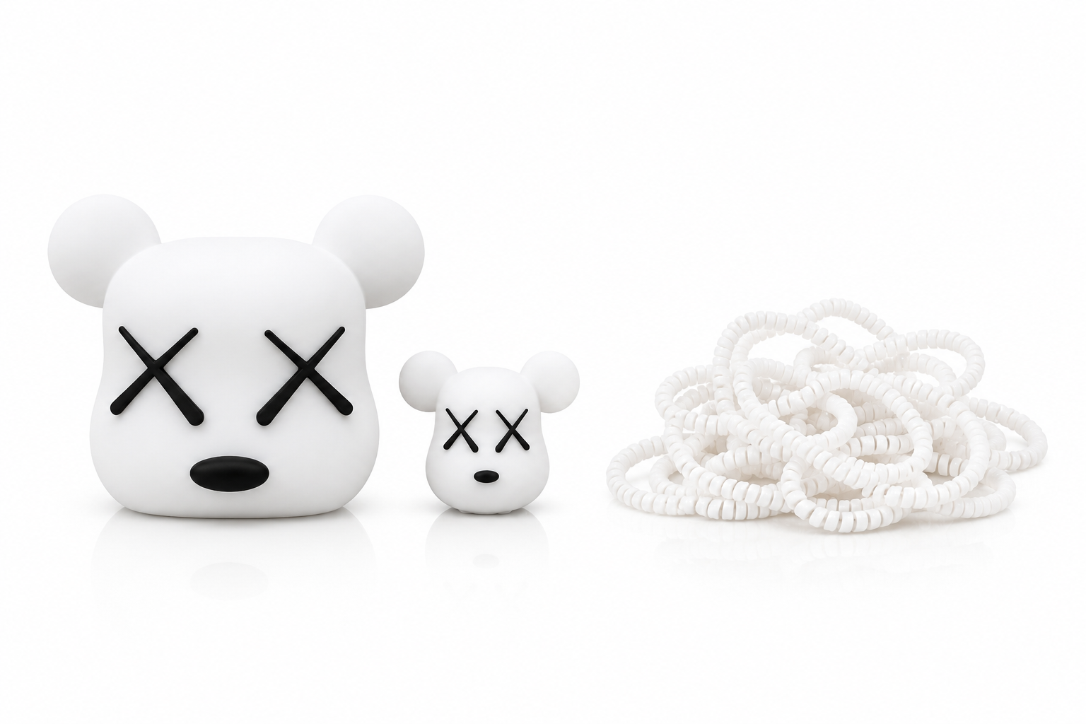 Dayyor White Dog iPHONE Charger Cover - Image 2